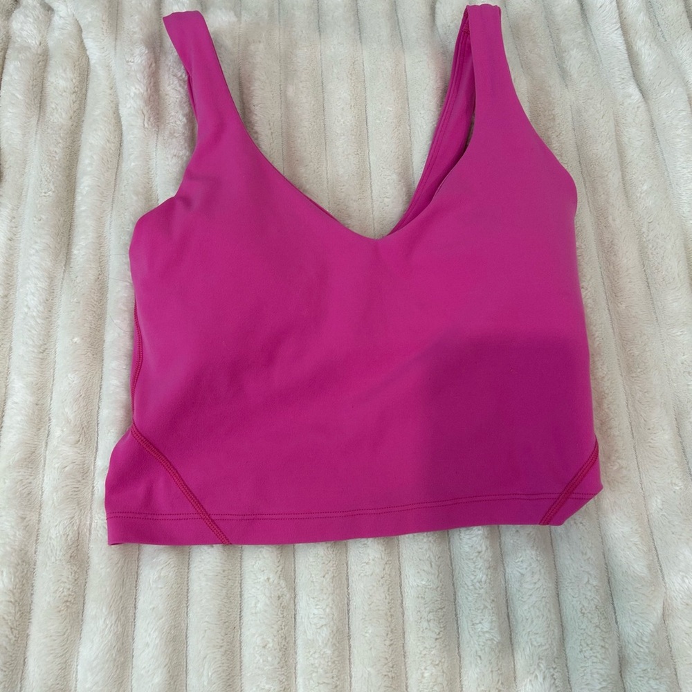 Lululemon sonic pink align tank